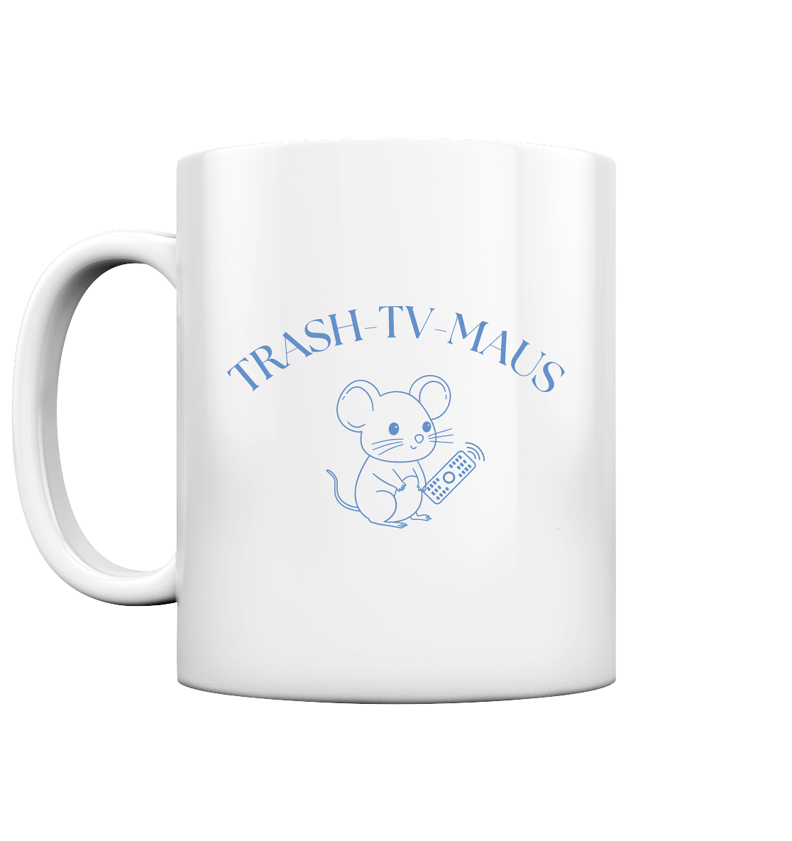 Trash-Tv-Maus Tasse - Tasse glossy