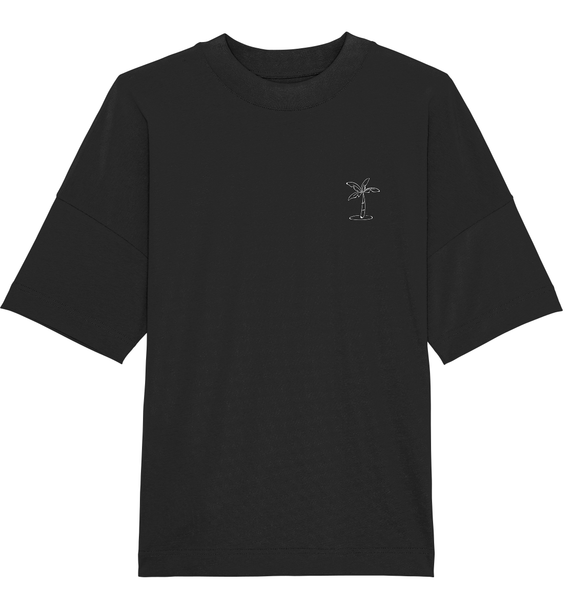 Best of Trash-TV Sprüche (Weiß) - Organic Oversize Shirt UNISEX