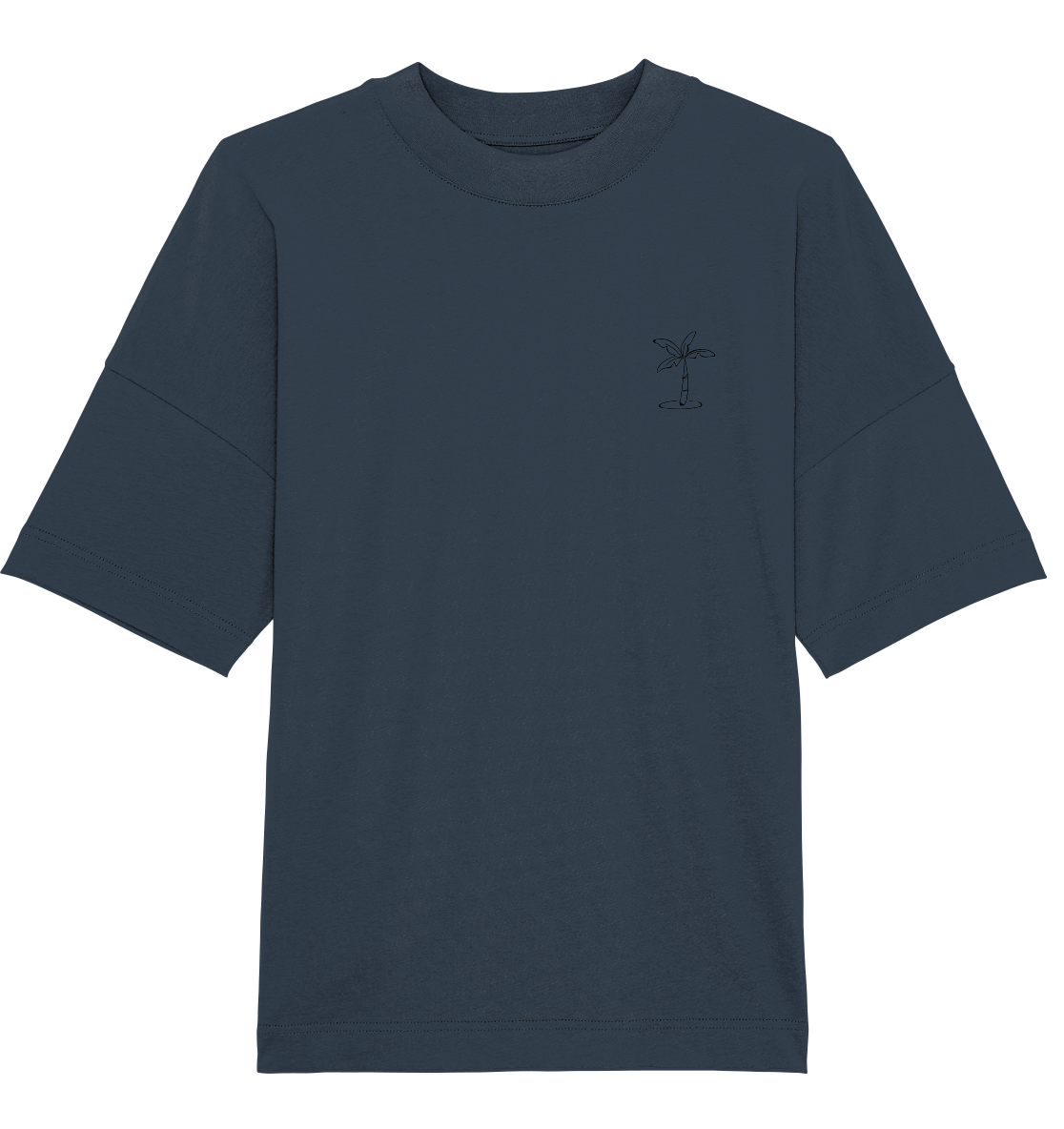 Best of Trash-TV Sprüche (Schwarz) - Organic Oversize Shirt UNISEX