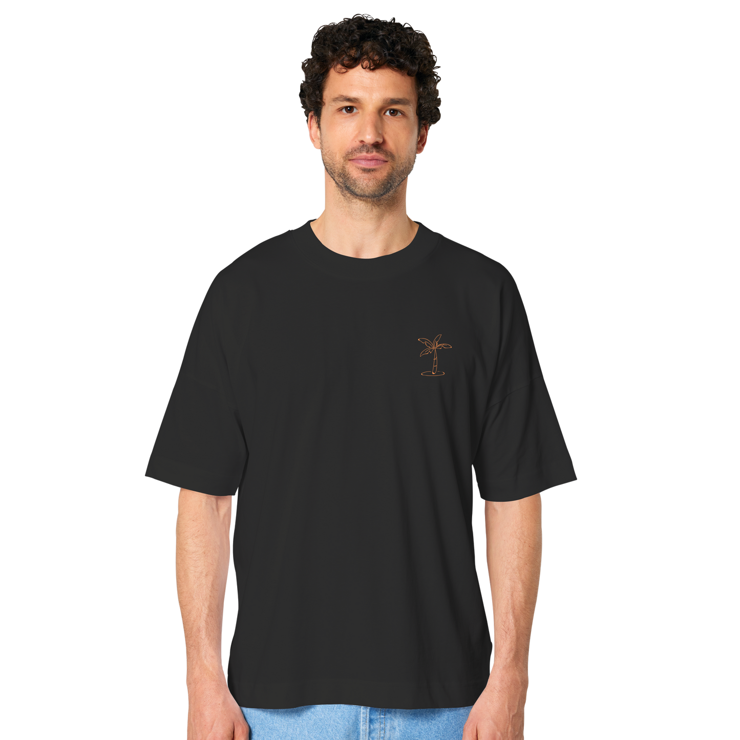 Best of Trash-TV Sprüche (Orange) - Organic Oversize Shirt UNISEX
