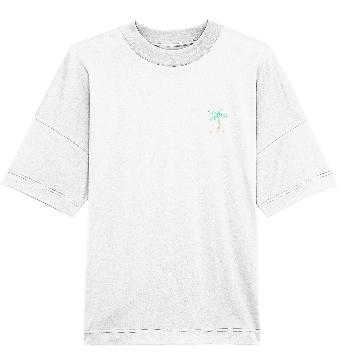 Best of Trash-TV Sprüche (Bunt) - Organic Oversize Shirt UNISEX
