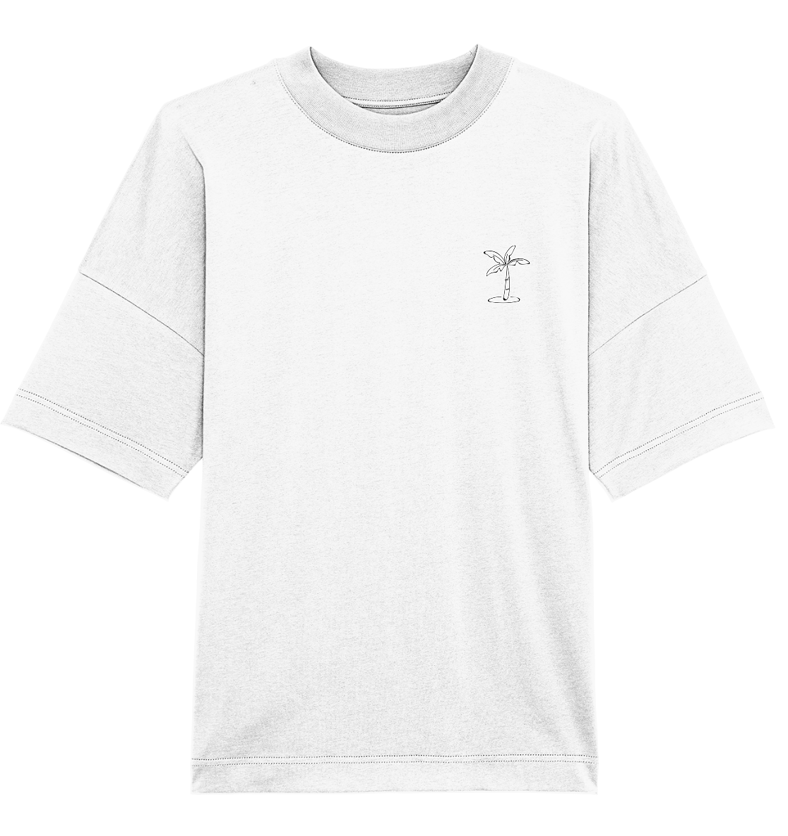 Best of Trash-TV Sprüche (Schwarz) - Organic Oversize Shirt UNISEX