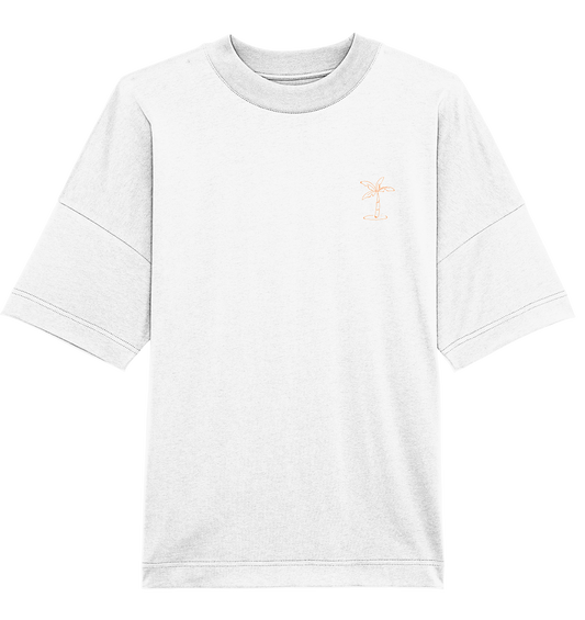 Best of Trash-TV Sprüche (Orange) - Organic Oversize Shirt UNISEX