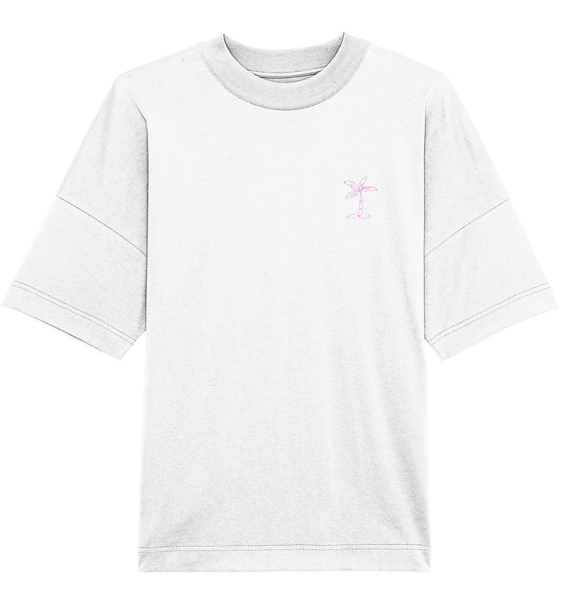 Best of Trash-TV Sprüche (Pink) - Organic Oversize Shirt UNISEX