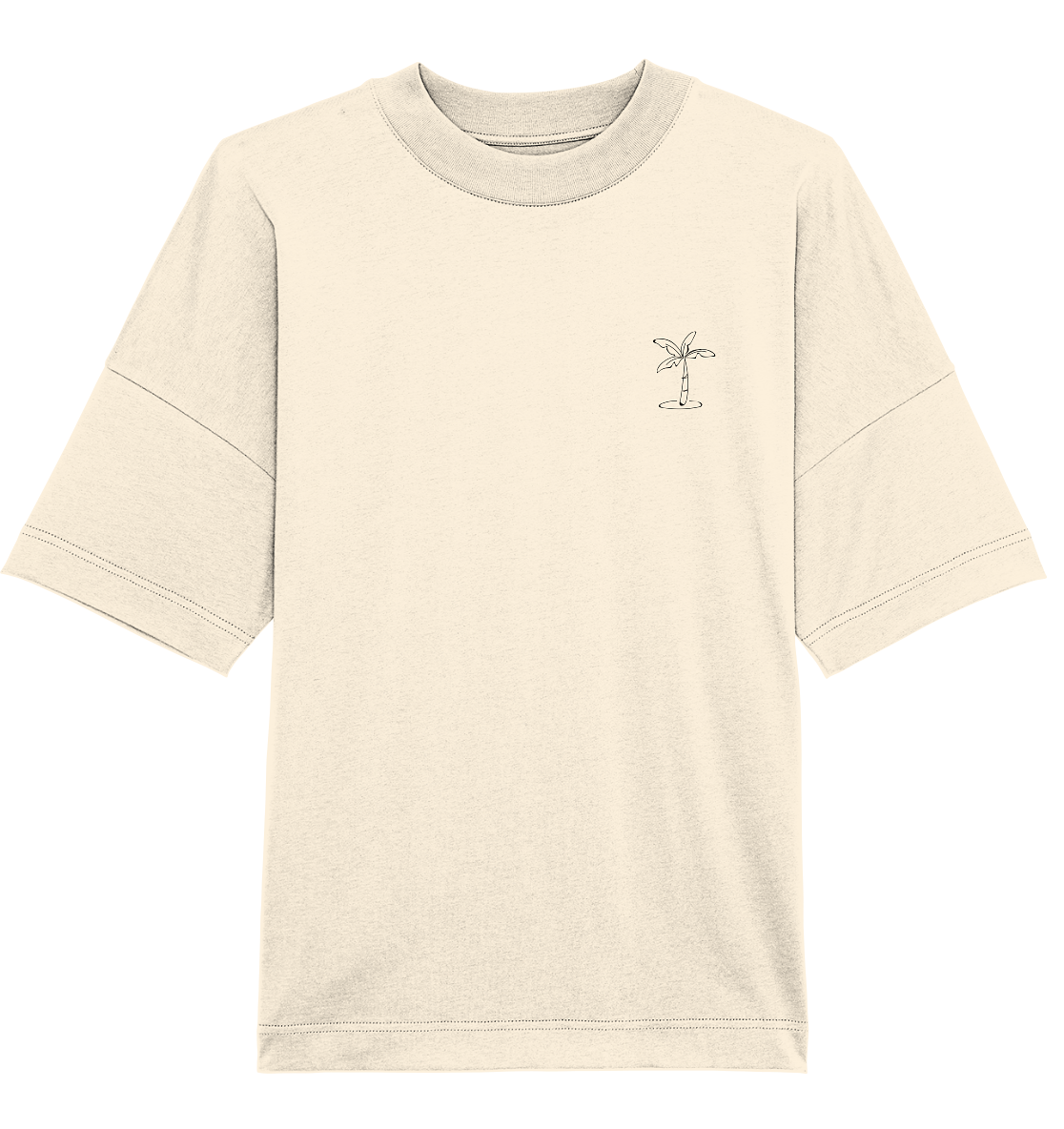 Best of Trash-TV Sprüche (Schwarz) - Organic Oversize Shirt UNISEX