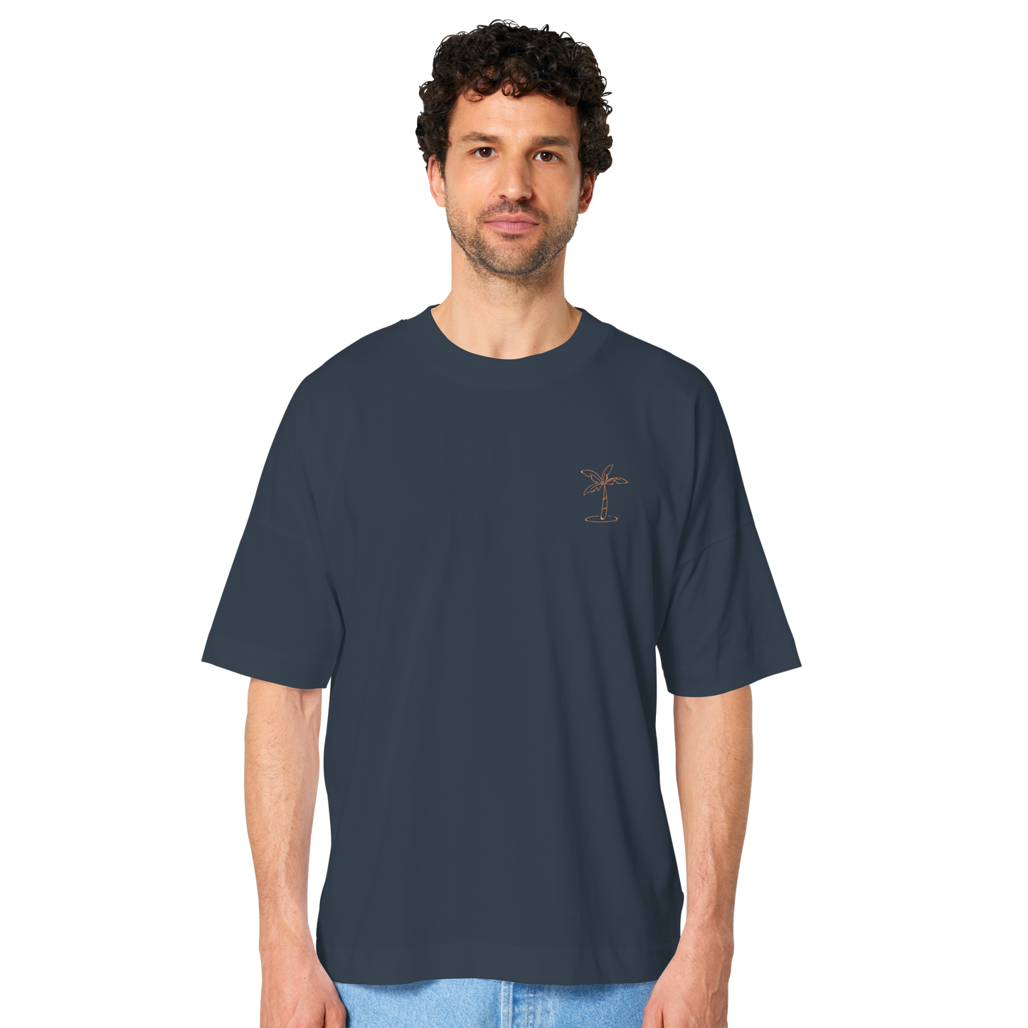 Best of Trash-TV Sprüche (Orange) - Organic Oversize Shirt UNISEX
