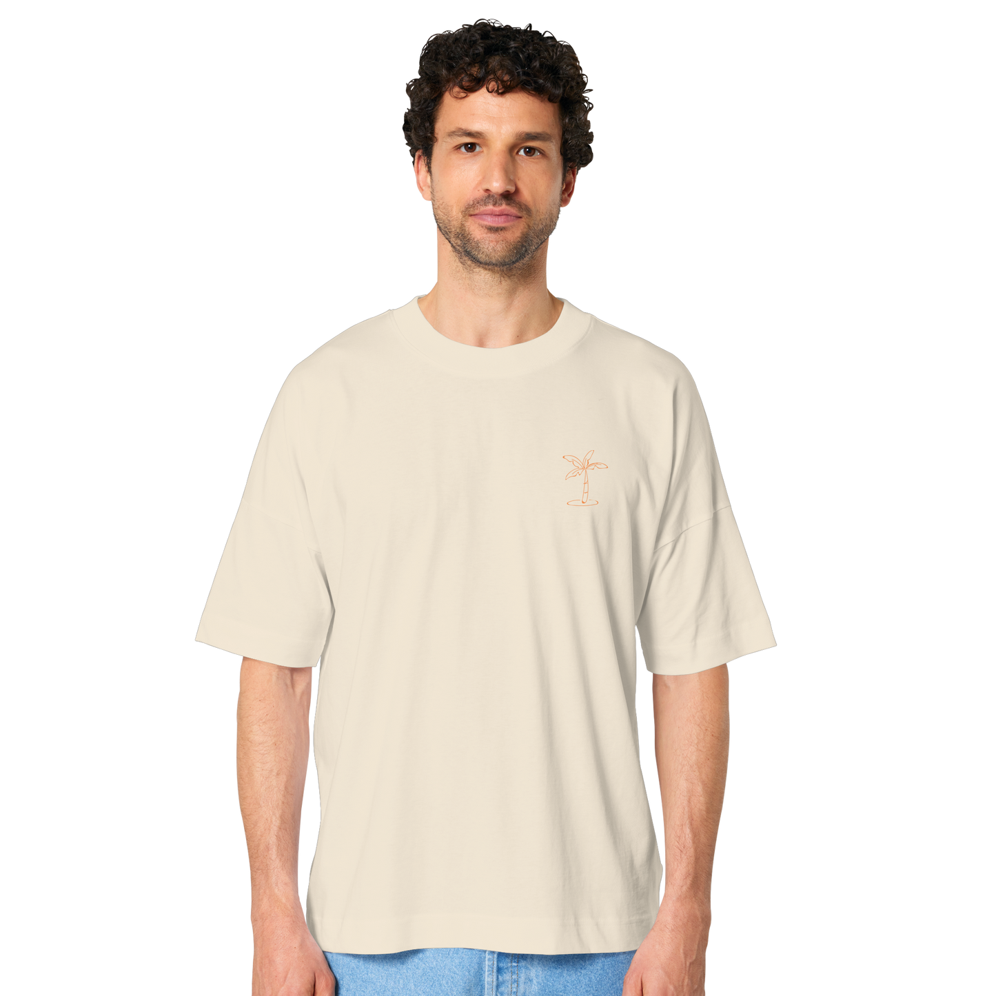 Best of Trash-TV Sprüche (Orange) - Organic Oversize Shirt UNISEX