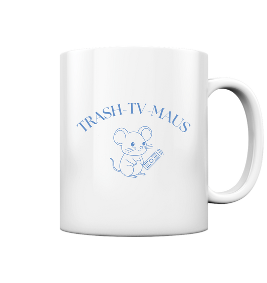 Trash-Tv-Maus Tasse - Tasse glossy